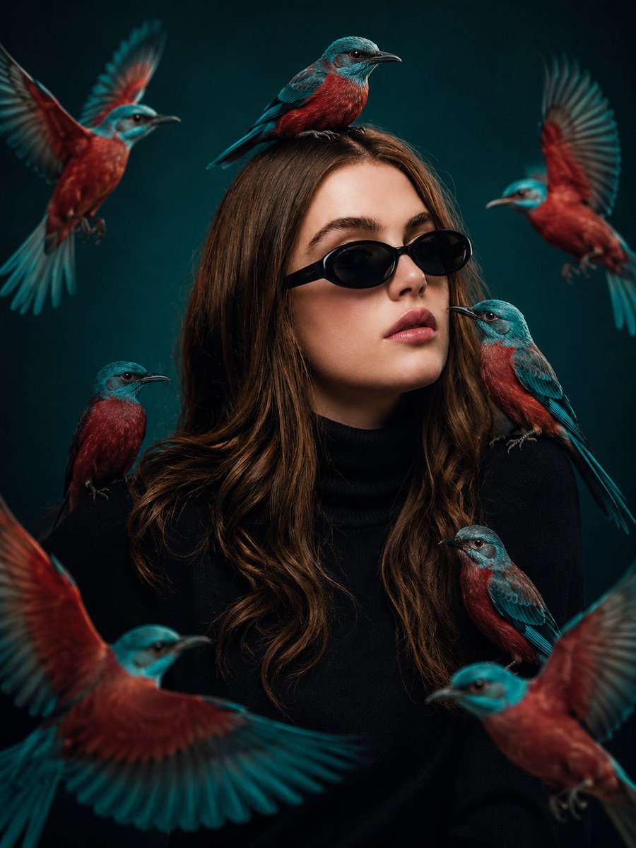 Cinematic Fashion Portrait