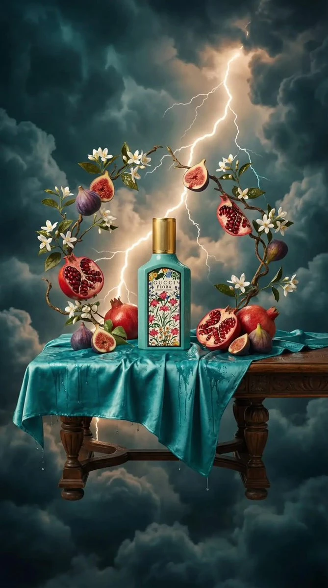 طبيعة صامتة عطر باروكية