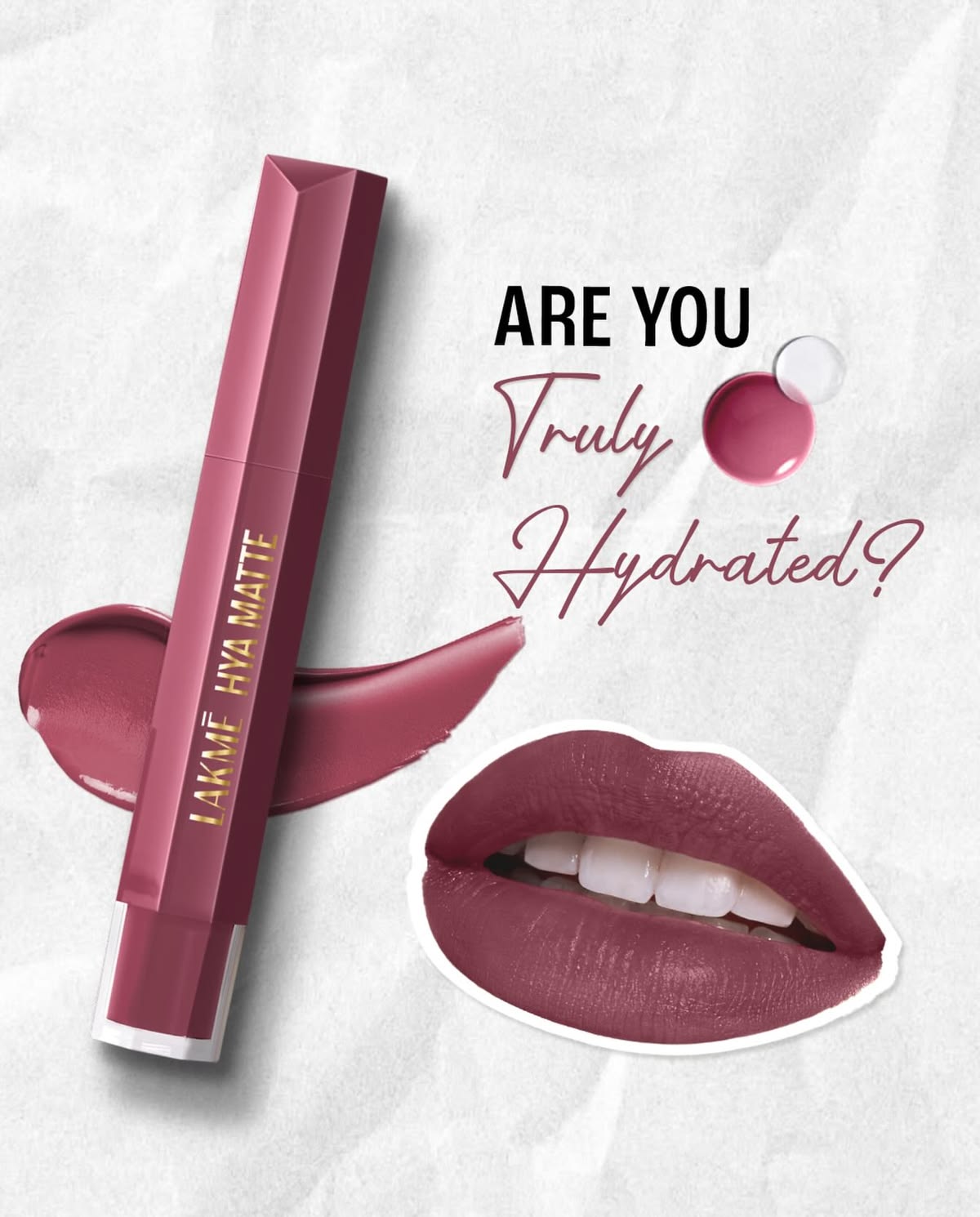 Hydrated Matte Lip Crayon Social Ad