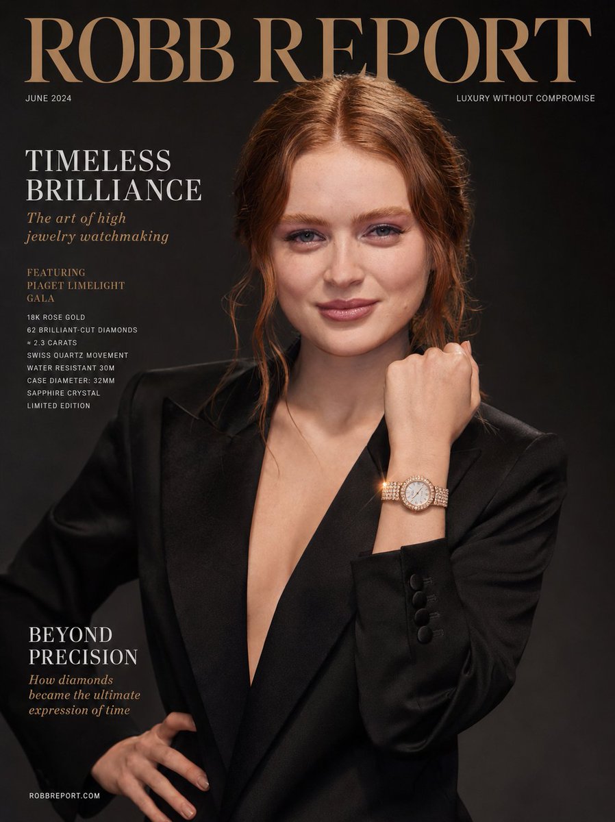 Luxury Watch Magazine Ad