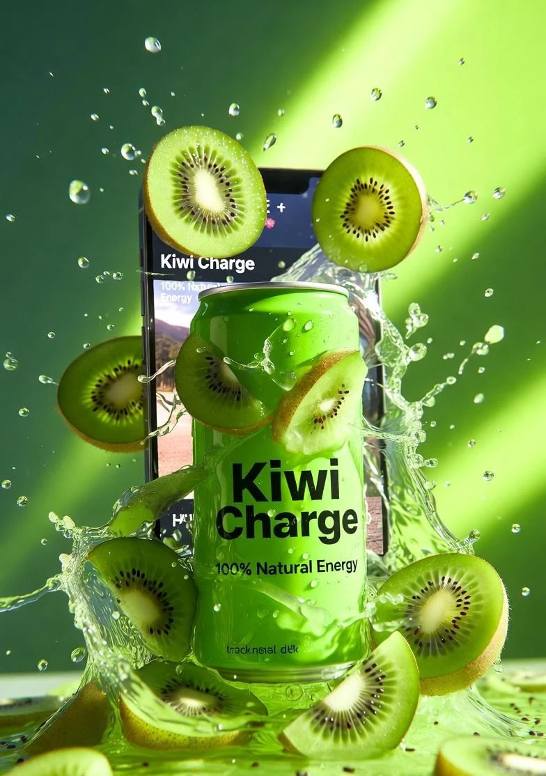 Fruit-Splash Drink Ad
