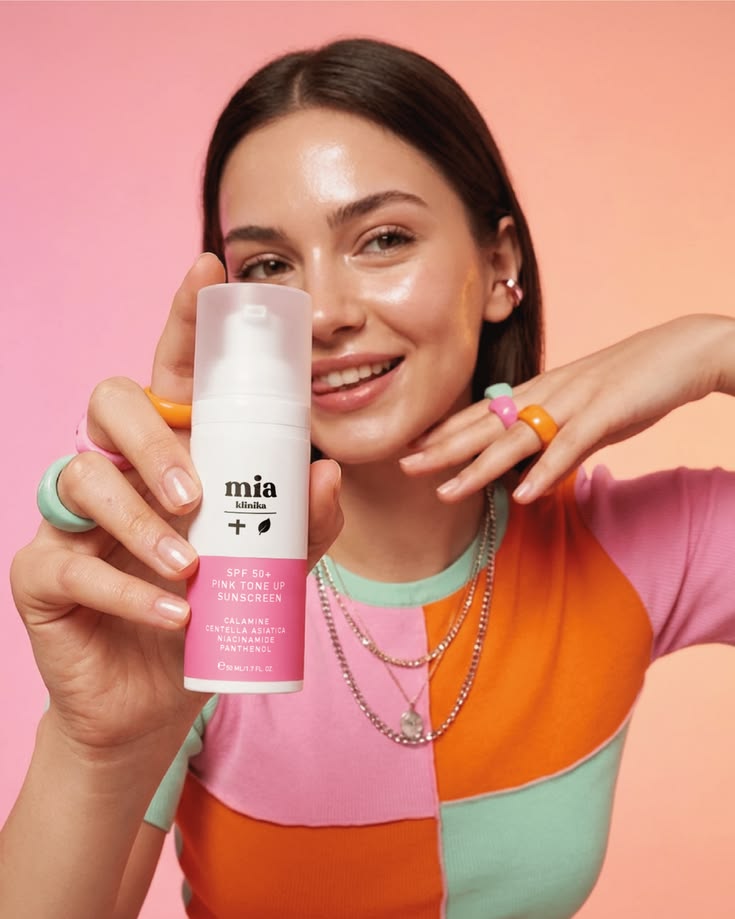 Colorful Playful Sunscreen Hold