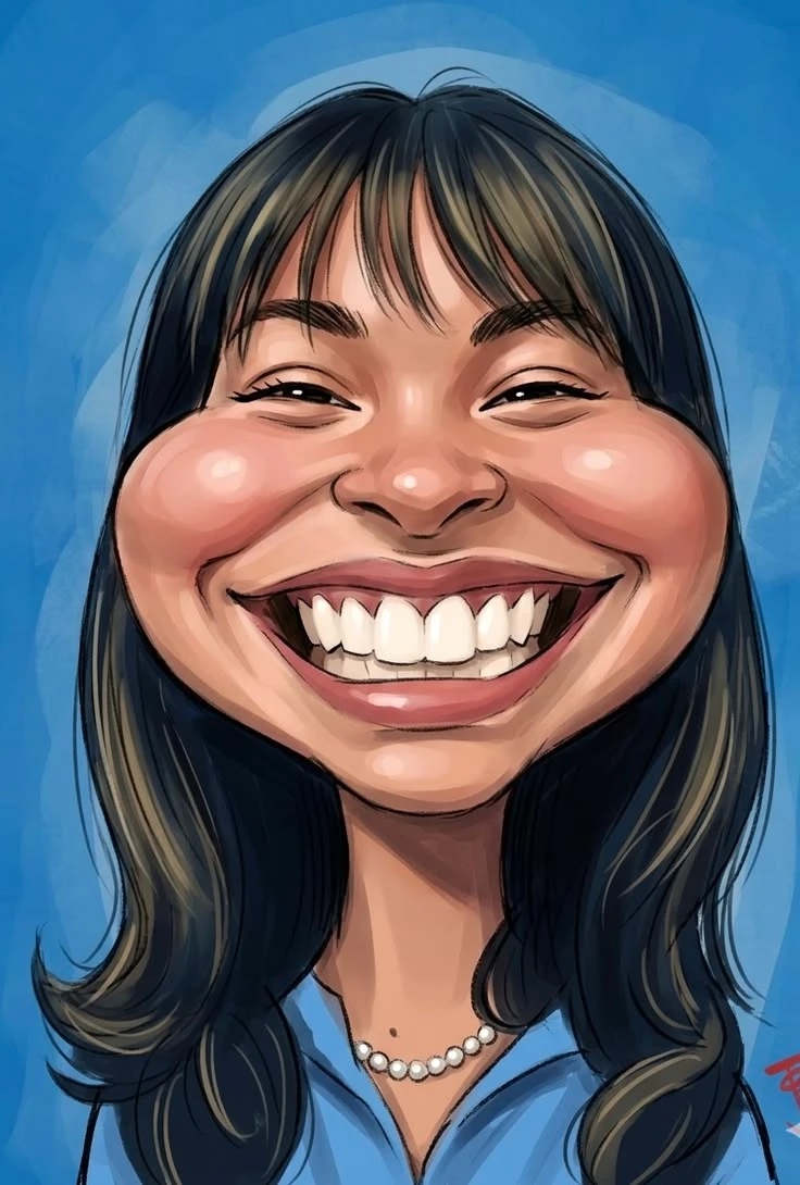 Big Laugh Caricature